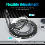 Konohan Magnetic Phone Ring Holder Compatible With Iphone 13 12 Mini Pro Pro Max Magsafe Accessories Adjustable Finger Ring Grip Stand Removable Wireless Phone Ring