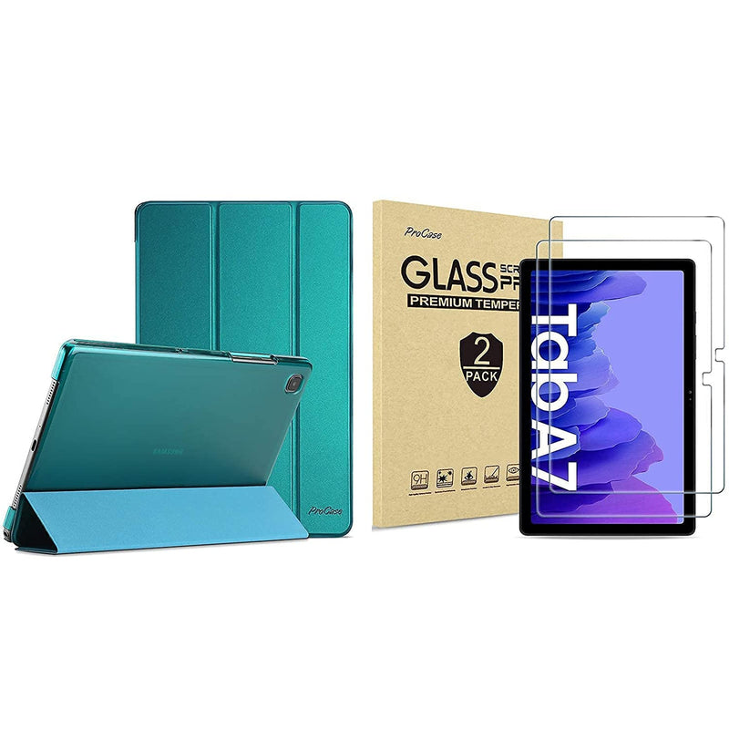 New Procase Galaxy Tab A7 Case 10 4 Inch Sm T500 T505 T507 Bundle With 2 Pack Galaxy Tab A7 10 4 2020 Screen Protector T500 T505 T507