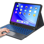 New Ipad Air 4Th Generation Case With Keyboard Ipad Pro 11 Keyboard Smart Trackpad 7 Color Backlit Wireless Detachable Keyboard For Ipad Air 4Th Gen