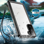 Eonfine Samsung Galaxy S21 Case Waterproof Dustproof Shockproof Case With Built In Screen Protector Full Body Underwater Protective Cover For Samsung S21 5G 6 2 Inch Black