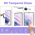 3 3 3 Pack Tempered Glass Screen Protector For Samsung Galaxy S21 6 2 Inch 3 Pack Camera Lens Protector Hd Clear Support Fingerprint Easy Installation Not For S21 S21Ultra