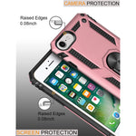 Lumarke Iphone Se3 Case 2022 Iphone Se 2020 Case With Glass Screen Protector Military Grade Protective Phone Case Compatible With Iphone 6 7 8 Iphone Se 2020 Iphone Se3 2022 Rose Gold