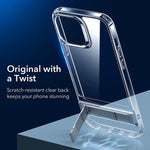 Esr Metal Kickstand Case Compatible With Iphone 13 Pro Case Patented Two Way Stand Reinforced Drop Protection Slim Flexible Back Cover Clear