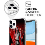 Compatible With Iphone 13 Pro Max Case Cool Design Premium Soft Silicone Full Body Protective Clear Case For Men Women Girl Boy Powerful Black Widow 1