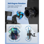 Phone Holder For Car Cd Slot Phone Mount Universal Cd Player Phone Mount With 360 Rotating One Hand Operation Design Compatible With Iphone13 12 Mini 11 Pro Xr Xs Max Galaxy S20 S20 S10 S9 S8