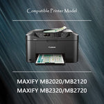 4 X Black Compatible For Ink Cartridge Canon 1200 Pgi 1200 Xl Pgi1200 For Maxify Mb2320 Mb2020 Mb2720 Mb2120 Mb2050 2350 Mb2030 Printers