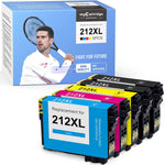 Ink Cartridge Replacement For Epson 212Xl 212 Xl Ink Use For Xp 4100 Xp 4105 Wf 2850 Wf 2830 Printer Upgraded Chip 2 Black Cyan Magenta Yellow 5 Pack
