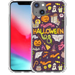 Case For Iphone 13 Mini Halloween Muqr Gel Silicone Slim Drop Proof Protection Cover Compatible For Iphone 13 Mini Silicone Halloween Holiday Design Theme Pumpkin