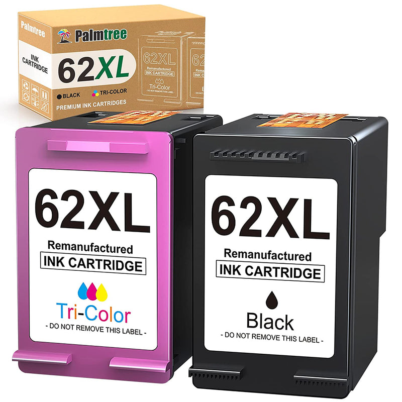 Ink Cartridge Replacement For Hp 62Xl 62 Xl To Use With Envy 5540 5640 7858 7855 5542 7640 5660 7645 5661 5663 5549 Officejet 200 250 5740 Ink Printers1 Black