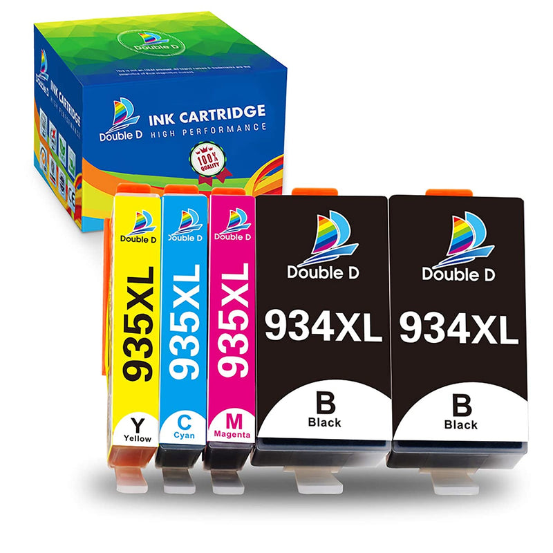 934 And 935 Ink Cartridges Compatible Replacement For Hp 934Xl 935Xl For Hp Officejet Pro 6830 6230 6815 6835 6812 6820 6220 6810 Printers 2 Bk 1 C 1 M 1 Y 5P