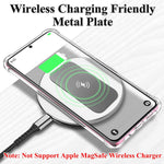 Esamcore Metal Plate For Phone Magnet Wireless Charging Compatible Phone Metal Plate Sticker For Magnetic Phone Mount Holder For Car Full Size For Large Cell Phone 3 3 X 1 7 Inch 1 Pack