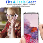 New Crossbody Lanyard Phone Case For Samsung Galaxy A71 Cute Pattern Clear