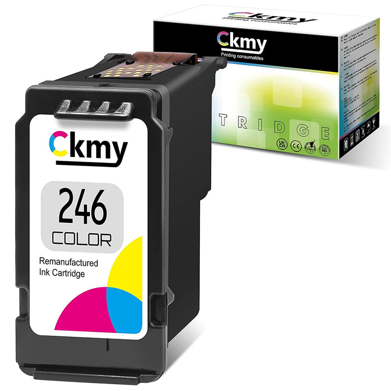 246 Ink Cartridge Replacement For Canon 246 Cl 246 Color Compatible For Canon Pixma Mx490 Mg2522 Tr4500 Mx492 Tr4520 Ts3122 Ts202 Ts3322 Mg2525 Mg2920 Mg3022 Pr