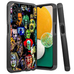 Horror Movie Characters Case Compatible For Samsung Galaxy A13 5G Rugged Impact Dual Layer Hybrid Shockproof Protective Cover Case