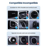 Magnetic Phone Holder For Car Upgraded Metal Clip Car Phone Holder Mount For Vent Yousams Car Cell Phone Holder 6X Strong Magnets Universal Car Mount Fits All Smartphone Iphone Samsung Or Gps