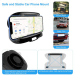 Phone Mount For Car Dashboard 360 Free Rotation Car Phone Holder Mount Auto Clamp Cell Phone Holder Car Dashboard Nano Silicone Pad Super Suction Stable Anti Shake Stabilizer Car Mount For Phone