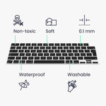 Keyboard Cover Compatible With Apple Macbook Pro 16 2021 German Qwertz Layout Keyboard Cover Silicone Skin