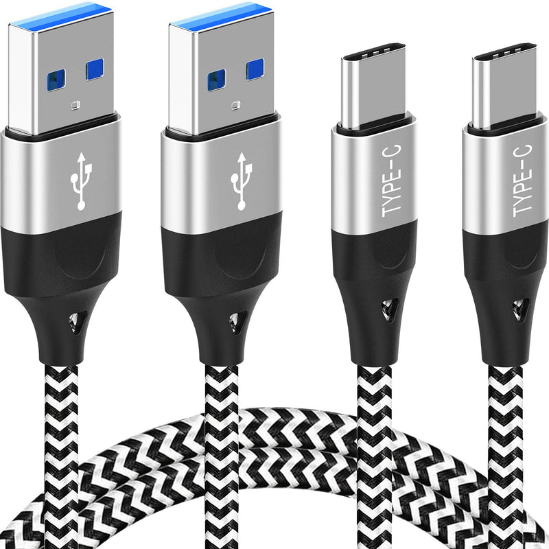 Usb C Charger Cable 6Ft 10Ft Usb A To Type C Charging Cord For Samsung A52 5G A32 5G A42 5G A12 A02S A03S A13 A53 Z Fold 3 Flip 3 A50 A20 A10E Nokia X100 G300 G50 Xr20 8 3 5G G20 3A Fast Charge Wire