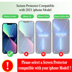 Bekhic Screen Protector Compatible For Iphone 13 Mini5 4 Hd Tempered Glass Anti Scratch 3 Pack