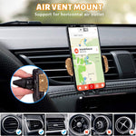 Eing Car Phone Mount Holder Dashboard Air Vent Windshield Compatible With Iphone 12 11 11 Pro 8 Plus 8 Se X Xr Xs 7 Plus Samsung S20 S10 S9 S8 Moto Huawei Nokia Lg Smartphones Gold