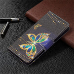 Isadenser Compatible With Samsung S22 Plus Case Galaxy S22 Plus Wallet Case Card Slot Stand Phone Case Pu Leather Case Magnetic Flip Cover Compatible With Samsung Galaxy S22 Plus Ink Butterfly Bf