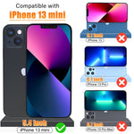 2 Pack Uniqueme Compatible With Iphone 13 Mini 5 4 Inch Privacy Screen Protector Tempered Glass Anti Spy Easy Installation Frame Hd Clear Anti Scratch Bubble Free