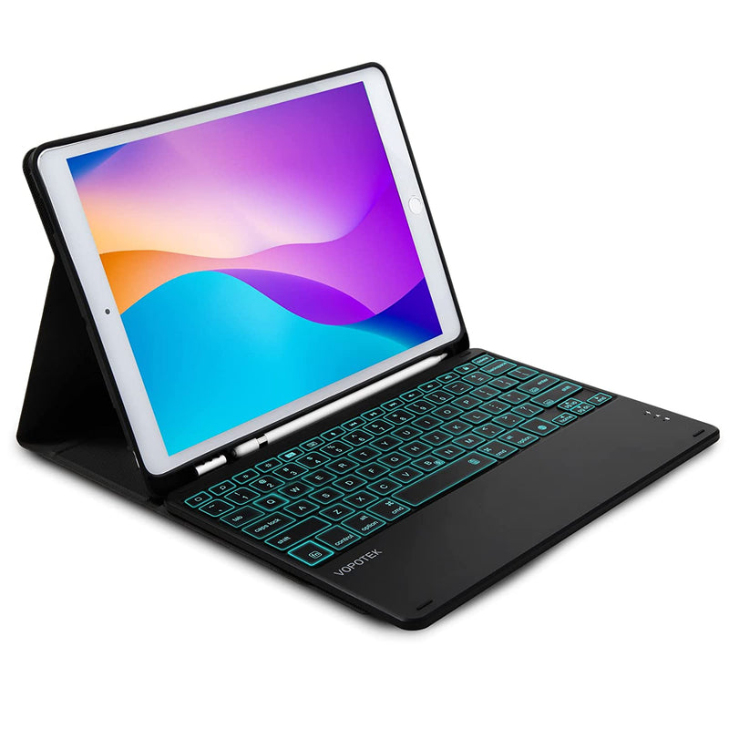 New Ipad 10 2 Inch Keyboard Case With Backlit Keys For Ipad 9Th Gen 2021 8Th 2020 7Th 2019 Ipad Air 3 Ipad Pro 10 5 Wireless Detachable Keyboard With Ap
