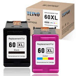 Ink Cartridge Replacement For Hp 60 Xl 60Xl For Photosmart C4780 C4795 C4680 C4650 D110 D110A Deskjet F4480 F4280 F4580 D2530 D2545 Envy 100 Printer Black Tri