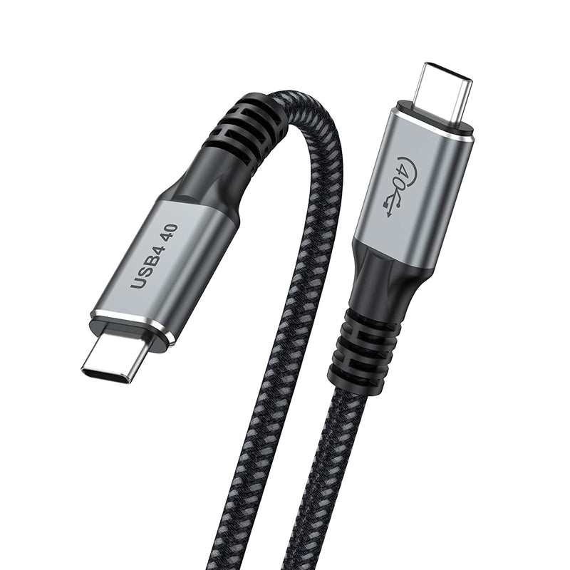 New Usb4 Cable 4Ft 40Gbps Usb 4 Cable Compatible With Thunderbolt 4 Cable