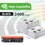 Compatible Toner Cartridge Replacement For Hp 131X Cf210X 131A Cf210A For Pro 200 Color Mfp M276Nw M251Nw M276N M251N Printer Ink Black 1 Pack