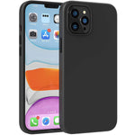 Luvvitt Liquid Silicone Case Designed For Iphone 13 Pro Shockproof Drop Protection Slim Soft Scratch Resistant Gel Cover For Apple Iphone 13 Pro 2021 6 1 Inch Black