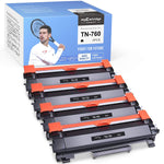 Compatible Toner Cartridge Replacement For Brother Tn760 Tn 760 Tn730 For Hl L2350Dw Hl L2370Dw Hl L2395Dw Dcp L2550Dw Mfc L2750Dw Hl L2370Dw Mfc L2750Dw Printe