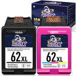 Ink Cartridge Replacement For Hp 62 Xl 62Xl 1 Black 1 Tri Color Used With Envy 5540 7640 5660 7644 7645 5640 5643 5661 7643 5642 5663 Officejet 200 250 5740 5