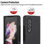 Designed For Samsung Galaxy Z Fold 3 Case Phone Case For Galaxy Z Fold 3 Premium Leather Pc Protective Phone Cover Compatible With Z Fold 3 5G 2021