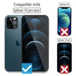 2 2 Pack Cnarery Iphone 12 Pro Max Screen Protector6 7 Inch 2 Pack Tempered Glass Privacy Screen Protector And 2 Pack Camera Lens Protector Case Friendlyeasy Installationbubble Free