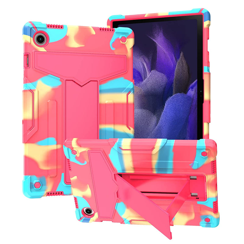 New Case For Samsung Galaxy Tab A8 10 5 Inch Sm X200 Sm X205 Sm X207 Dual Layer Hybrid Protective Case Cover With Kickstand For Galaxy Tablet A8 10 5