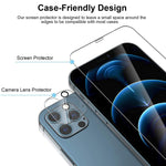 2 2 Pack Boxgear Compatible With Iphone 13 Pro Max Tempered Glass Full Cover Anti Shatter Bubble Free Installation Case Friendly Edge To Edge Protection Tempered Glass With Installation Frame Camera Lens Protector