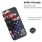 Kumike Compatible With Iphone 12 Pro Max Case American Flag For Men Boy Usa Sunflower Veteran Soldier Gifts Cool Max Soft Silicone Trendy Graphic Design Iphone12 Max6 7 Inch
