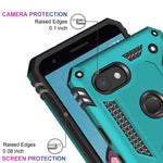 Lumarke Google Pixel 3A Case With Screen Protector Pass 16Ft Drop Tested Military Grade Cover With Magnetic Ring Kickstand Car Mount Holder Protective Phone Case For Google Pixel 3A Teal
