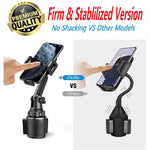 Tecotec Cup Holder Phone Mount Universal Adjustable Cup Phone Holder For All Cellphones Iphone 12 Pro Max Mini Samsung Note 20 Ultra S21 Plus Etc More