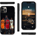 Legendary Basketball Theme Designed For Iphone 12 Pro Max Case Fashion Slim Protective Anti Scratch Premium Tpu Soft Cover Compatible With Iphone 12 Pro Max 6 7 Inch Lebron Jordan Kobe