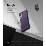 Ringke Onyx Designed For Samsung Galaxy S21 Fe 5G Case Anti Fingerprint Anti Slip Comfortable Grip Sturdy Durable Shockproof Protective Phone Cover Purple