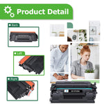 Compatible Toner Cartridge Replacement For Hp 58X Cf258X 58A Cf258A Laserjet Pro M404N M404Dn Mfp M428Fdw M428Dw Printer Black 4 Pack
