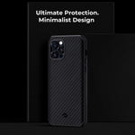 Pitaka Magez Case Pro 2 For Iphone 12 Pro Max Compatible With Magez Magnetic Chargers Durable Drop Tested Protective Case With Tpu Bumpers And Shock Absorbing Protection Black