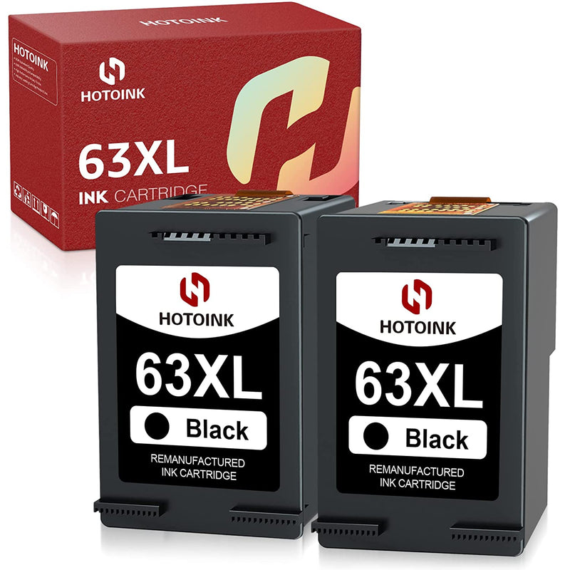 Ink Cartridge Replacement For Hp 63 63Xl For Hp Officejet 3830 4650 5255 5258 3831 3832 3833 4655 Envy 4520 4512 4516 Deskjet 1112 3630 3631 3633 3634 3639 Ink