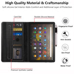 New Case For All Amazon Fire Hd 8 Tablet And Fire Hd 8 Plus Tablet 10Th Generation 2020 Release Leather Smart Cover With Pocket And Auto Wake Sleep W