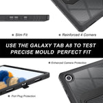 New Galaxy Tab A8 Case 10 5 Inch Sm X200 X205 X207 With Built In Screen Protector Rugged Full Body Protective Case For 2022 Samsung Galaxy Tab A8 10 5