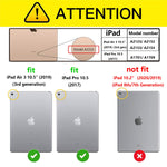 Stand Case For Apple Ipad Air 3 Tablet 10 5 Inch 2019 3Rd Generation Ipad Pro 10 5 2017 Multi Angle Viewing Magnetic Smart Hard Back Shockproof Cover Auto Wake Sleep Gold Marble