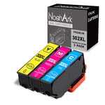 3 Packs 302Xl Remanufacture Ink Cartridge Replacement For Epson 302 302Xl T302 T302Xl High Capacity Use For Epson Expression Premium Xp 6000 Xp 6100 Printer Cy