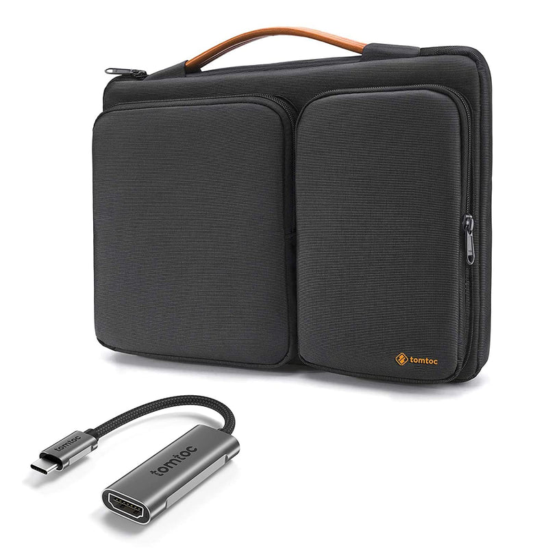 New Tomtoc 360 Protective Laptop Case With Usb C To Hdmi 2 0 Adapter Usb